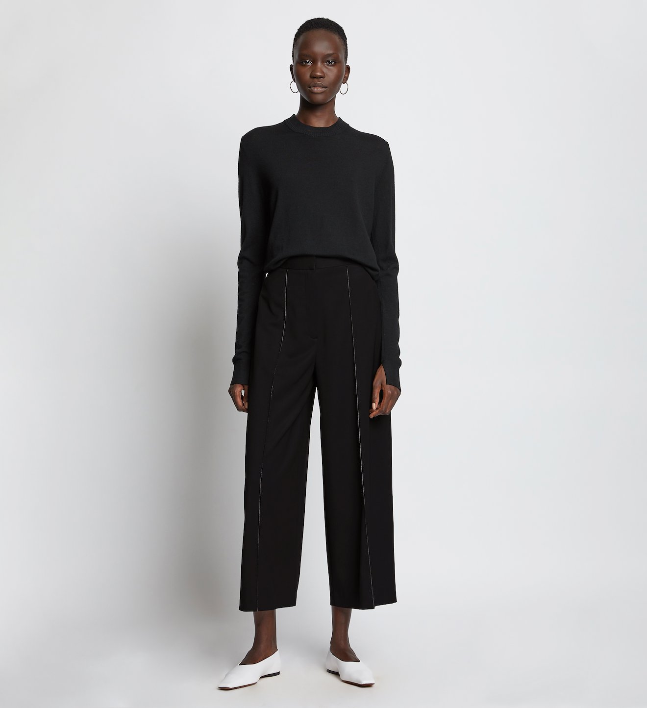 Upcycled Wool Culottes