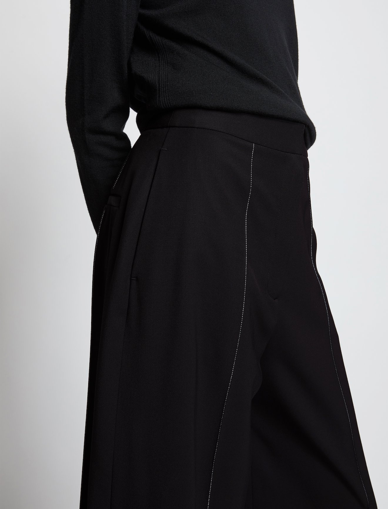 Upcycled Wool Culottes #3