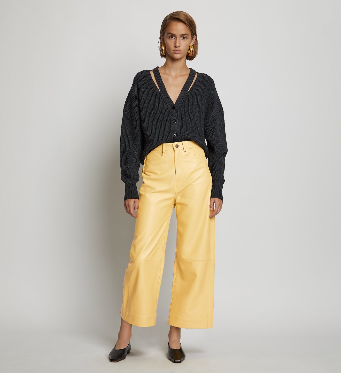 Leather Culottes