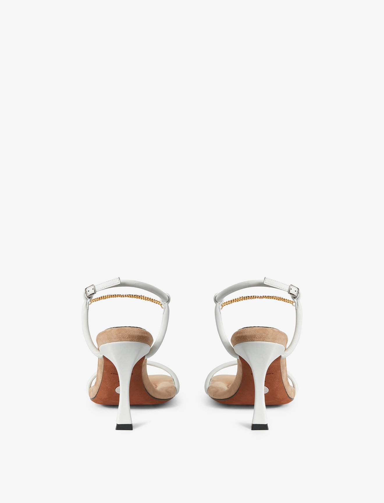 Square Padded Chain Sandals - 90mm #2