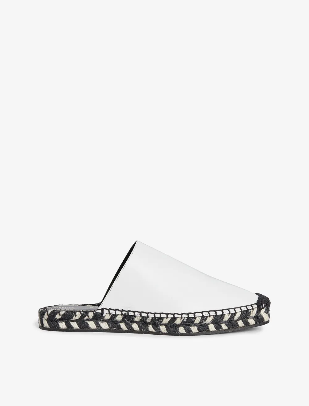 Image of Proenza Schouler Espadrille Slippers  optic white