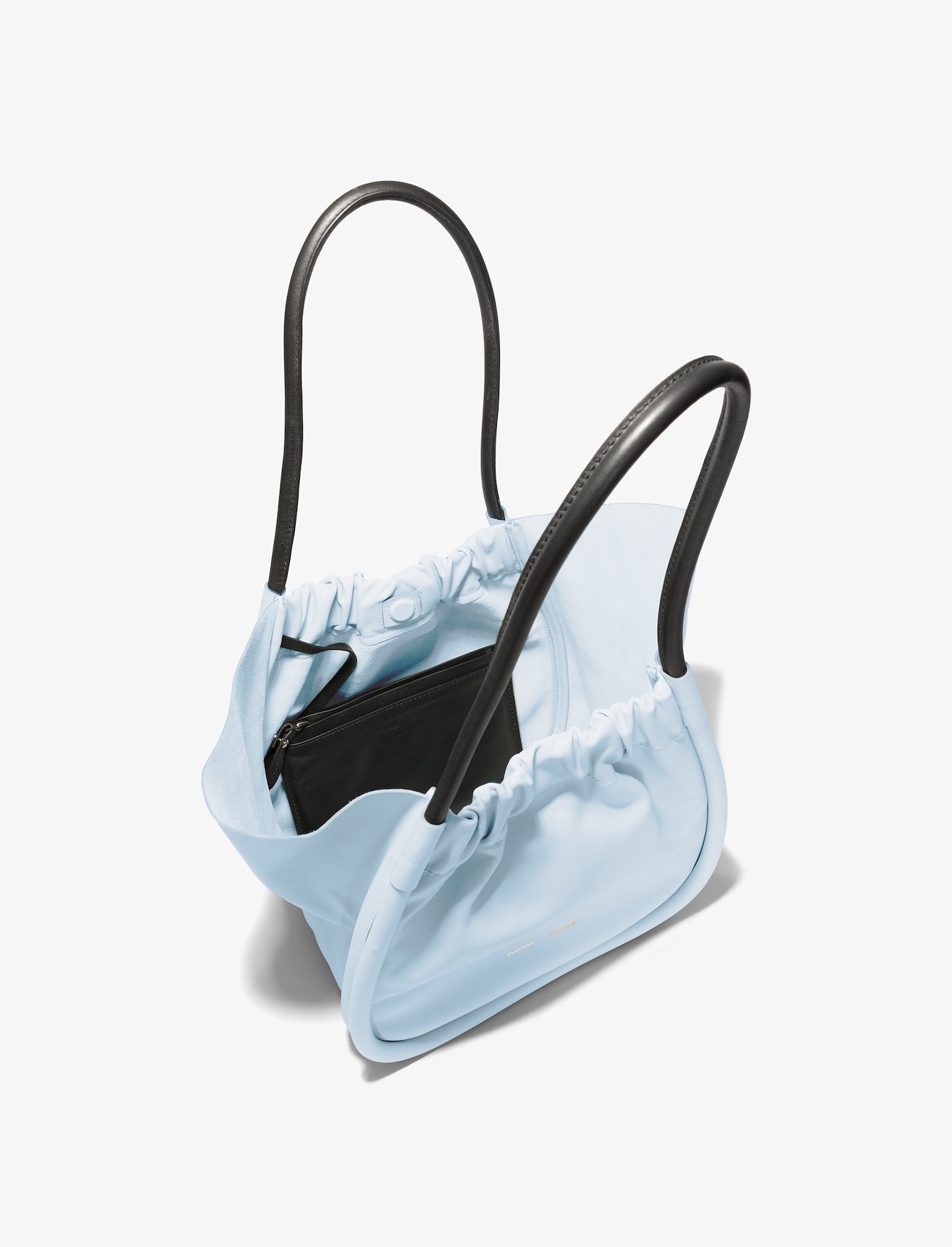 Large Ruched Tote #4