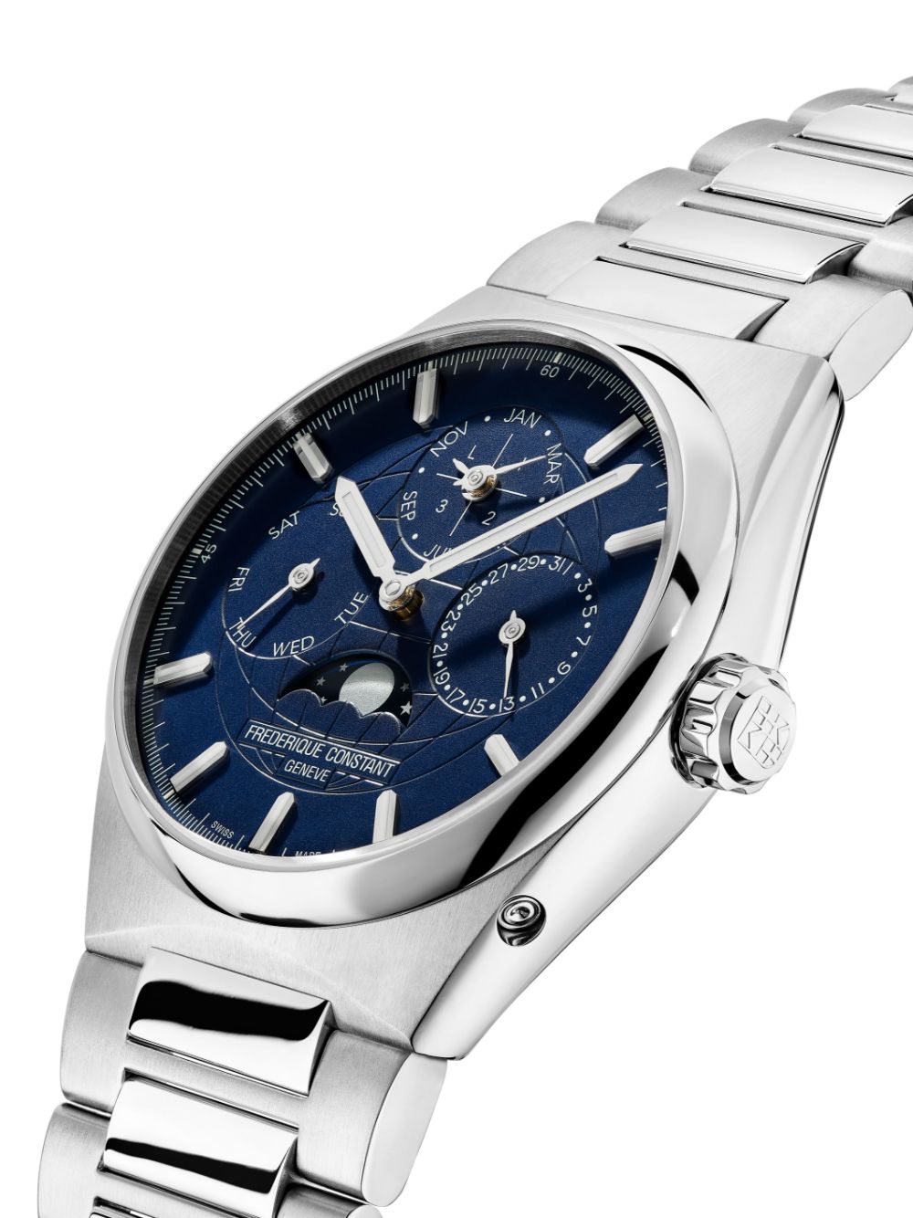 Frederique Constant Highlife Perpetual Calendar Manufacture 41mm - Blue