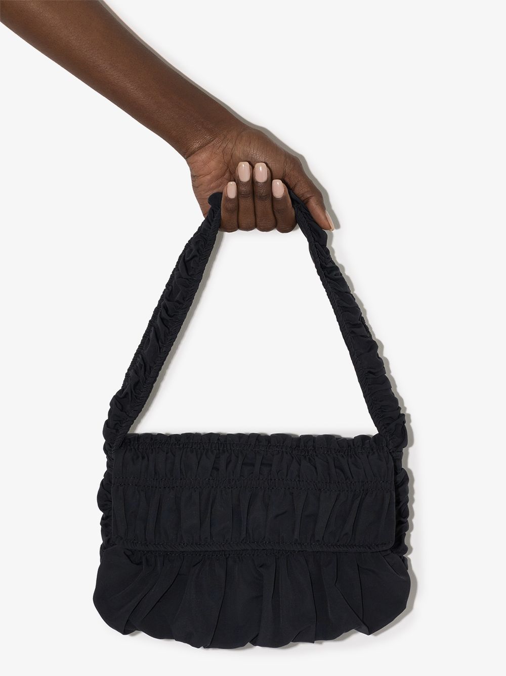 фото Molly goddard bumpy baguette shoulder bag