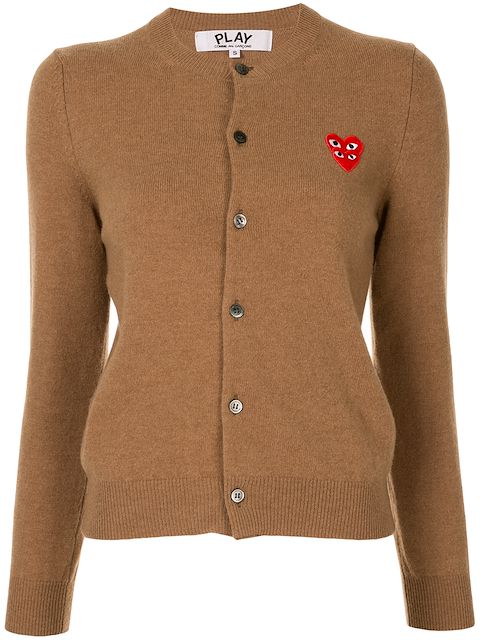 Comme Des Garçons Play logo-embellished cardigan