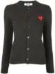 Image 1 of Comme Des Garçons Play logo-embellished cardigan