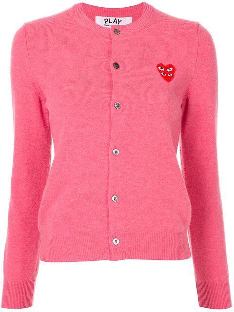 Comme Des Garçons Play logo缀饰开衫