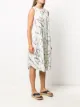 Pleats Please Issey Miyake Conductor micro-pleated midi dress