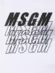 Msgm Kids تيشيرت بطبعة شعار الماركة
