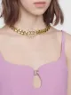Gucci pearl double G necklace