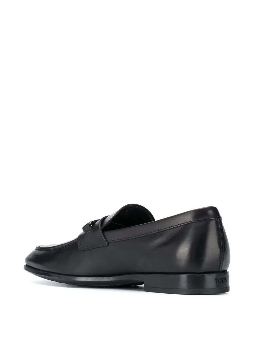TOD'S SINGLE T LEATHER LOAFERS
