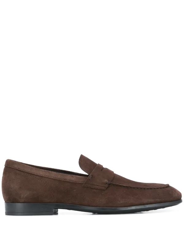 Tod s low heel Loafers Brown FARFETCH SG