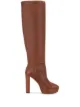 Image 1 of Aquazzura almond toe knee-high boots