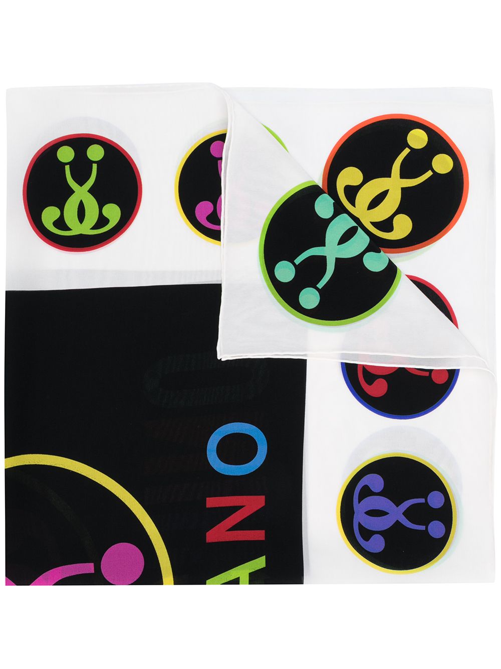 фото Moschino платок с логотипом