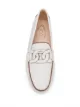 Tod's chain-link leather driving loafers