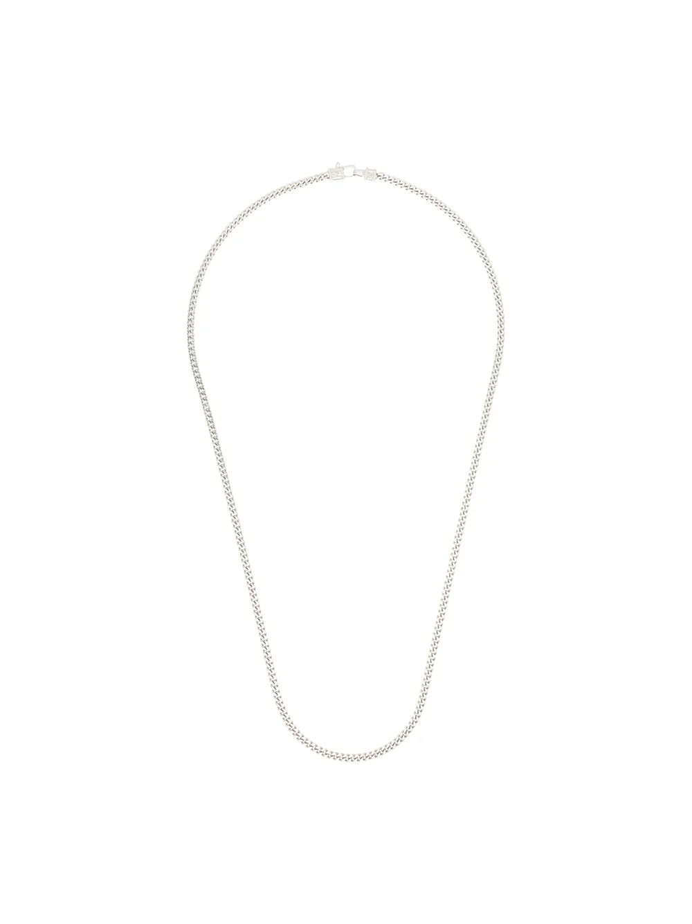 

Tom Wood collar de cadena en plata de ley - Plateado