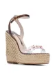 Image 2 of Sophia Webster Dina gem-embellished wedge sandals
