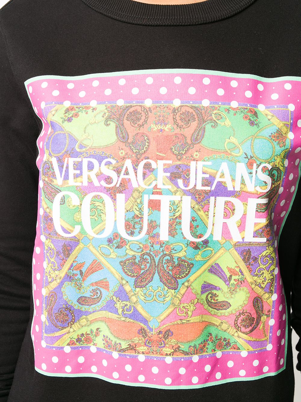 фото Versace jeans couture толстовка с логотипом