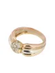 Image 2 of Cartier pre-owned 18kt yellow, white and rose gold Trinity diamond ring