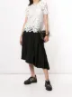 Image 2 of Sacai asymmetric midi skirt