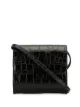 Image 1 of MSGM M crocodile-embossed mini crossbody bag