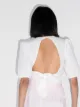 Reformation seychelles open back blouse