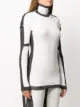 Issey Miyake Frame knitted top