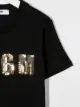 Msgm Kids sequin logo T-shirt