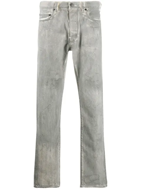 John Elliott coated denim jeans