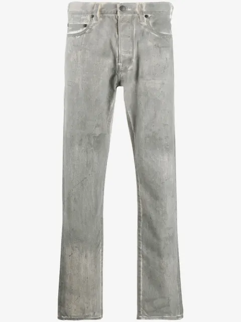John Elliott coated denim jeans