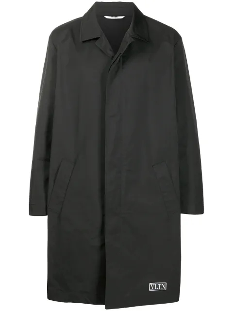 Valentino Garavani single-breasted mid-length coat
