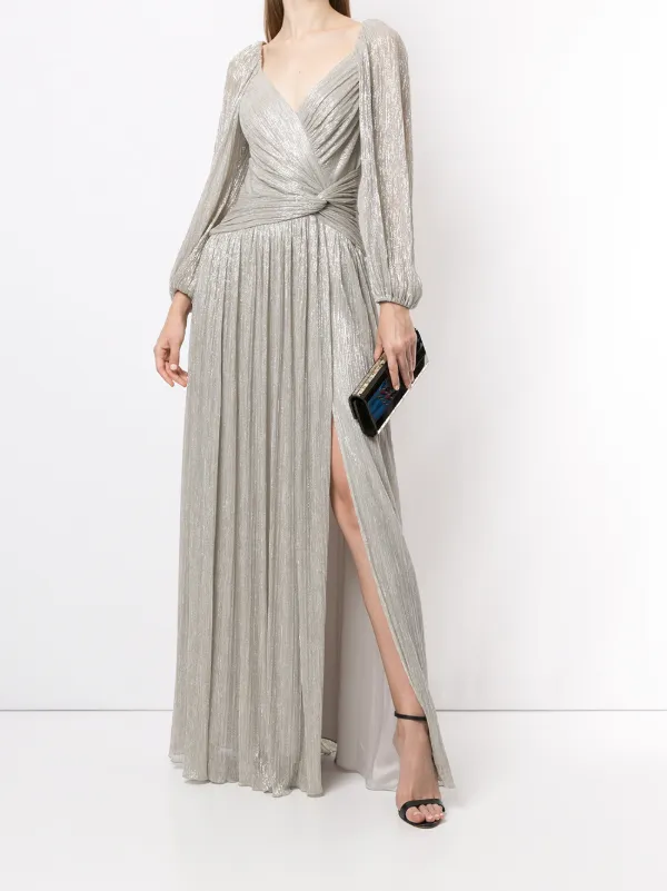 jonathan simkhai silver gown