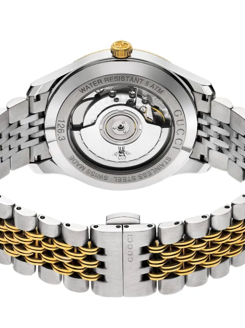 Gucci - G-Timeless Watch 40mm - Men - Steel/Yellow Gold - One Size - 8155