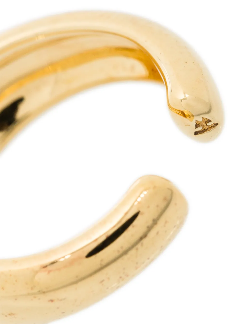 Tom Wood Gold Thick Single Ear Cuff In Gold