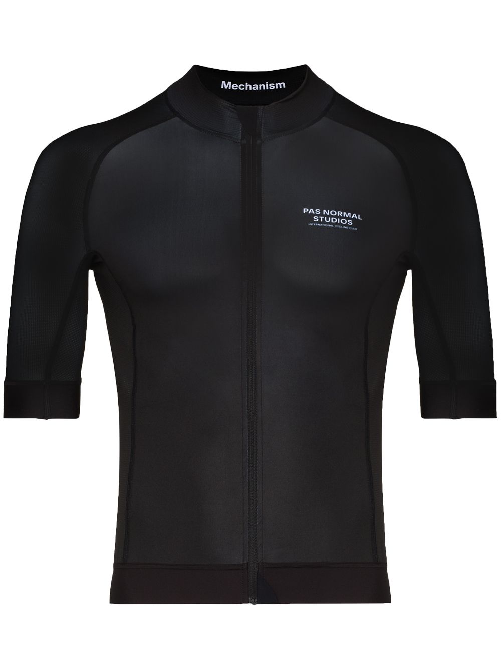 pas normal studios mechanism jersey cycling top - black