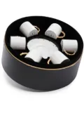 L'Objet Haas Mojave espresso cup set - White