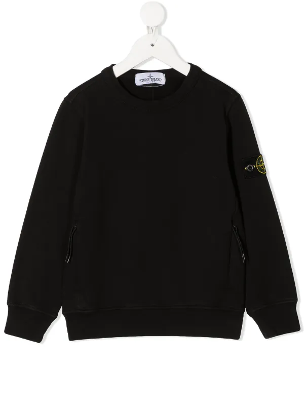 stone island crew neck sweatshirt