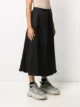 Y-3 asymmetric pleated skirt trousers