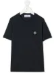 الصورة 1 من Stone Island Junior تيشيرت برقبة دائرية وشارة شعار