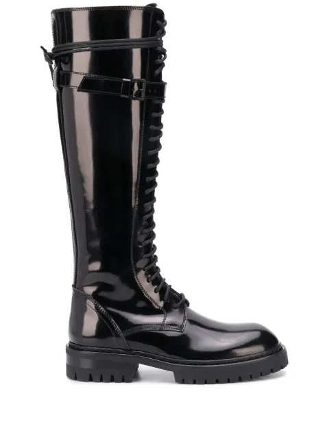 luxella hotfix embellishment over the knee boots