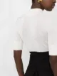 Jil Sander mock neck knitted top