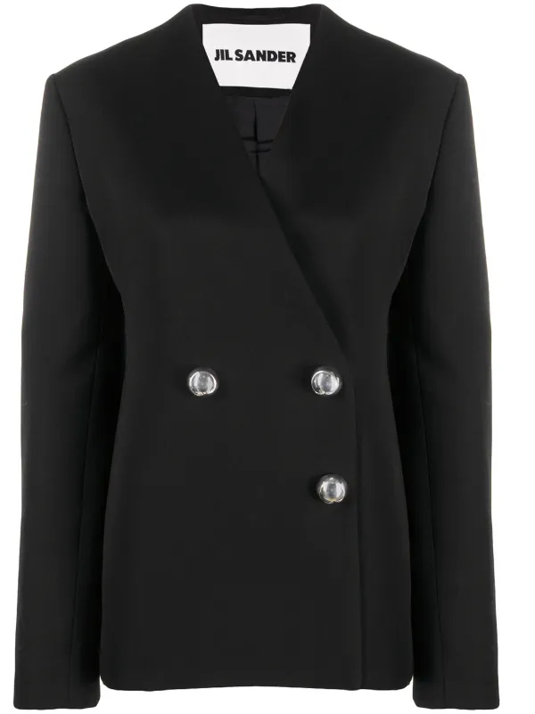 Double breasted fitted blazer Clearance