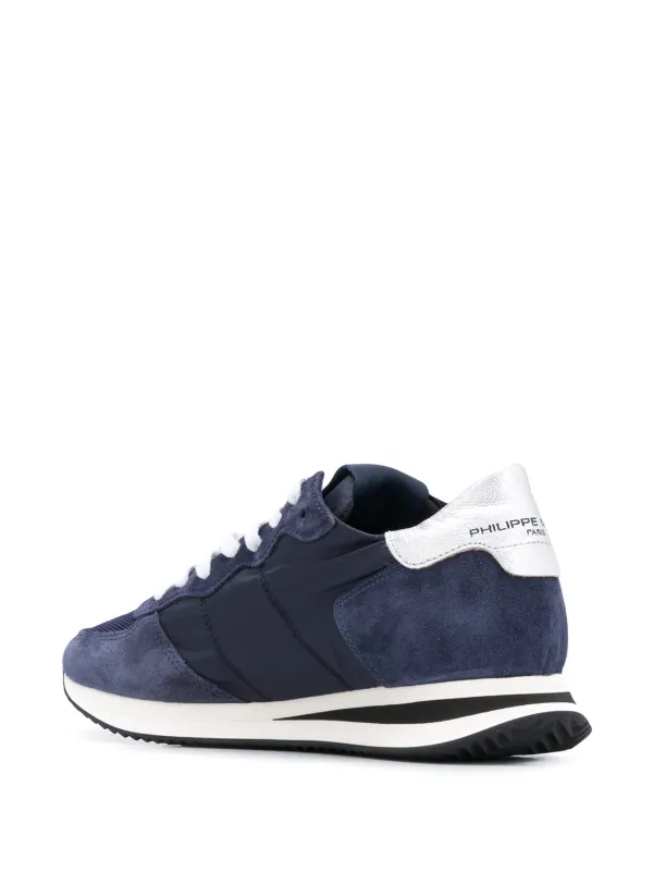 Philippe Model Paris Trpx Basic Sneakers | Blue | FARFETCH