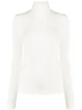 Majestic Filatures roll-neck knitted top - Neutrals