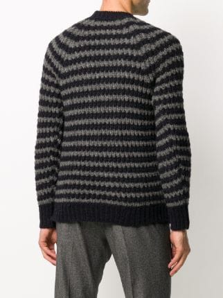 crew-neck striped jumper展示图