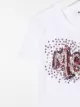 MSGM Kids sequin logo T-shirt