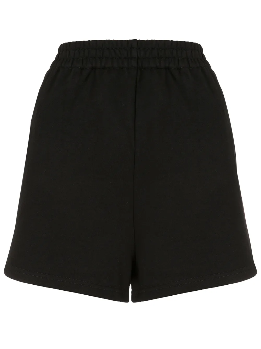 high waisted track shorts