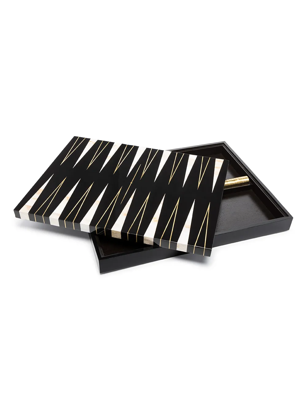 Image 2 of L'Objet decorative backgammon set