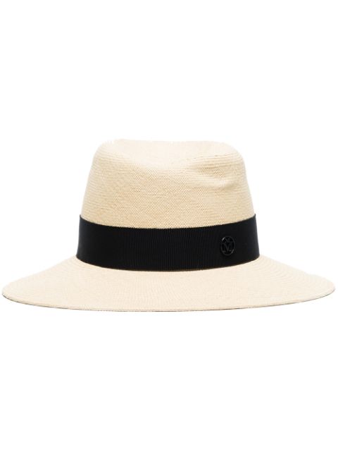 Maison Michel Virginie straw Fedora hat
