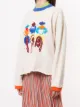 Mira Mikati embroidered cotton jumper